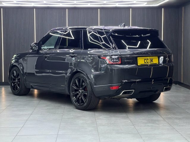 Land Rover Range Rover Sport Hse Dynamic Black Red #5