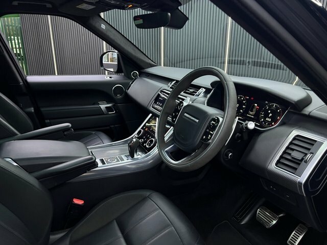 Land Rover Range Rover Sport Hse Dynamic Black Red #8