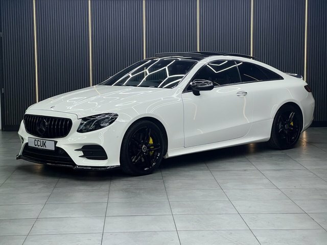 Mercedes-Benz E Class 3.0 E400 V6 Amg Line Premium Coupe G- White #3