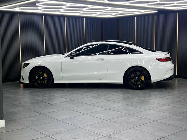 Mercedes-Benz E Class 3.0 E400 V6 Amg Line Premium Coupe G- White #4