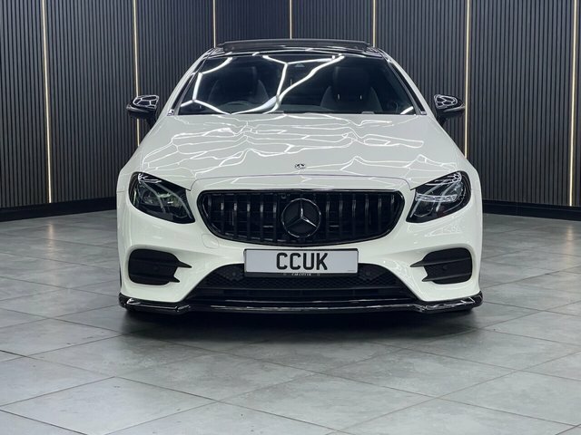 Mercedes-Benz E Class 3.0 E400 V6 Amg Line Premium Coupe G- White #2