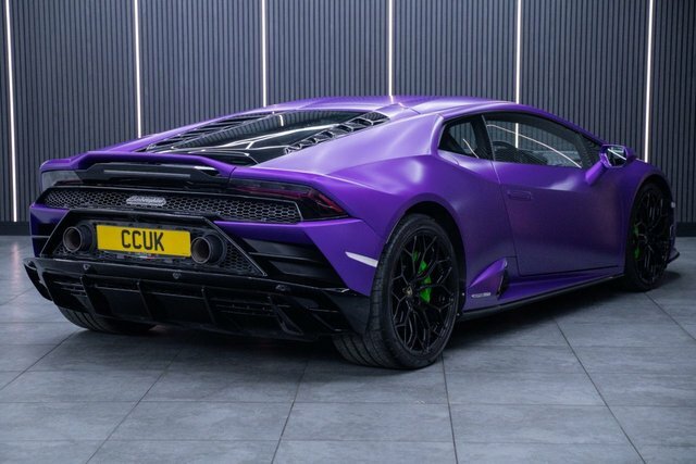 Lamborghini Huracan Lp 640-4 Evo Purple #9