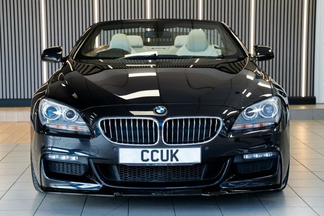 BMW 6 Series 3.0 640D M Sport Convertible Euro Black #4