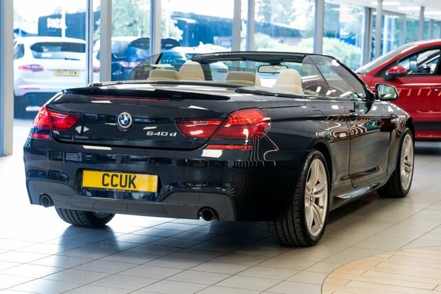 BMW 6 Series 3.0 640D M Sport Convertible Euro Black #10