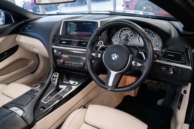 BMW 6 Series 3.0 640D M Sport Convertible Euro Black #13