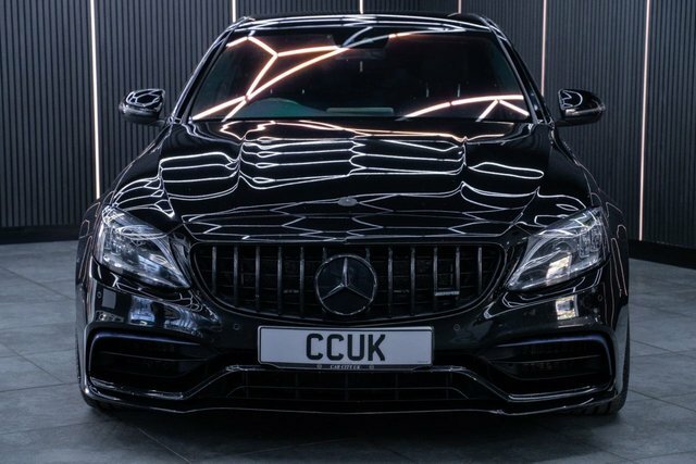 Mercedes-Benz C Class 4.0 C63 V8 Biturbo Amg Saloon Spds Mct Black #2