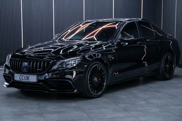 Mercedes-Benz C Class 4.0 C63 V8 Biturbo Amg Saloon Spds Mct Black #3