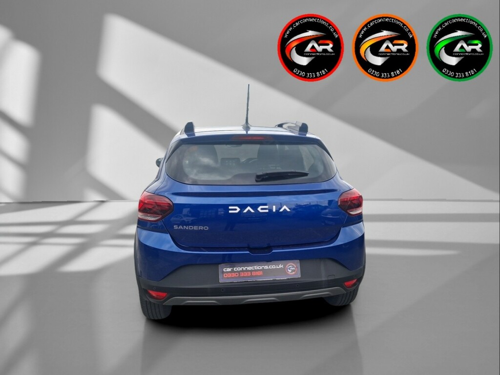 Dacia Sandero Stepway Hatchback 1.0 Stepway Expression Tce 90 My23 2023 AJ23MKC Blue #4