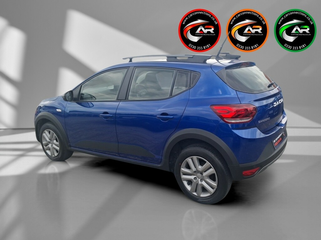 Dacia Sandero Stepway Hatchback 1.0 Stepway Expression Tce 90 My23 2023 AJ23MKC Blue #3