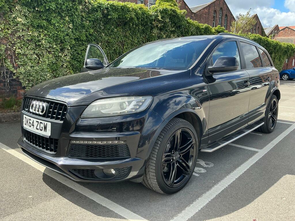 Audi Q7 3.0 Tdi V6 S Line Plus Tiptronic Quattro Euro 5 S Black #3