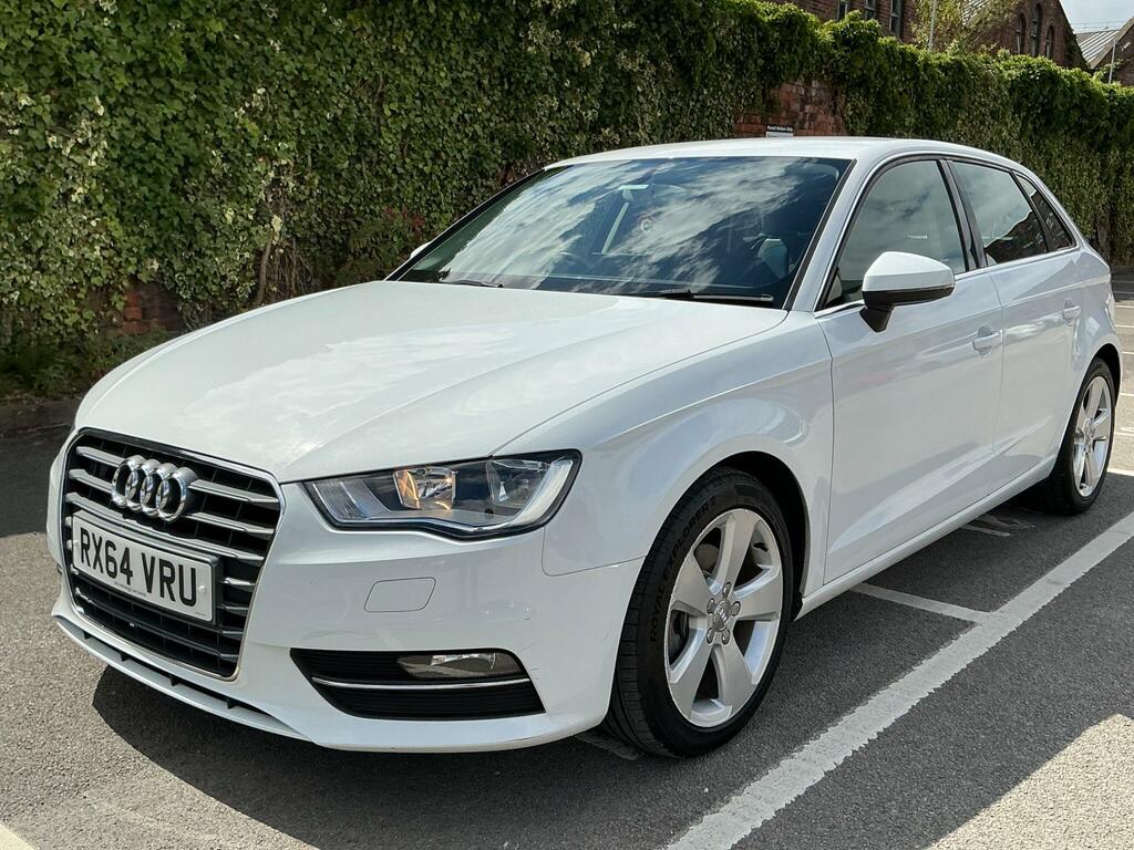 Audi A3 1.6 Tdi Sport Sportback Euro 6 Ss RX64VRU White #4