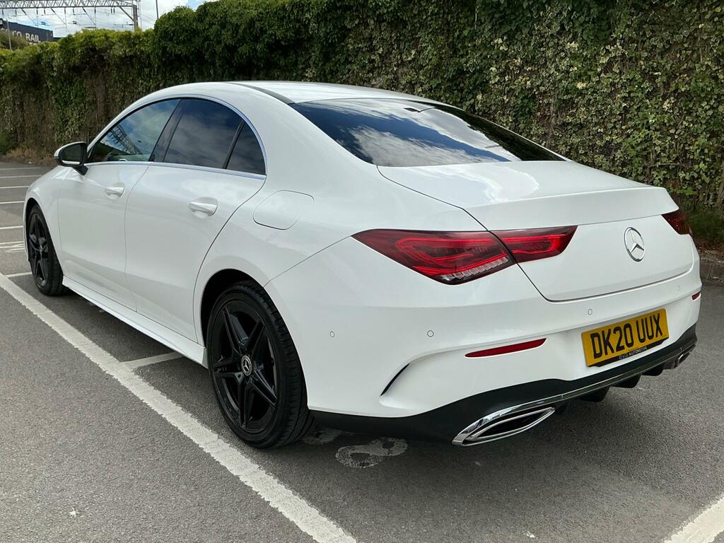 Mercedes-Benz CLA Class 1.3 Cla180 Amg Line Coupe 7G-dct Euro 6 Ss White #4
