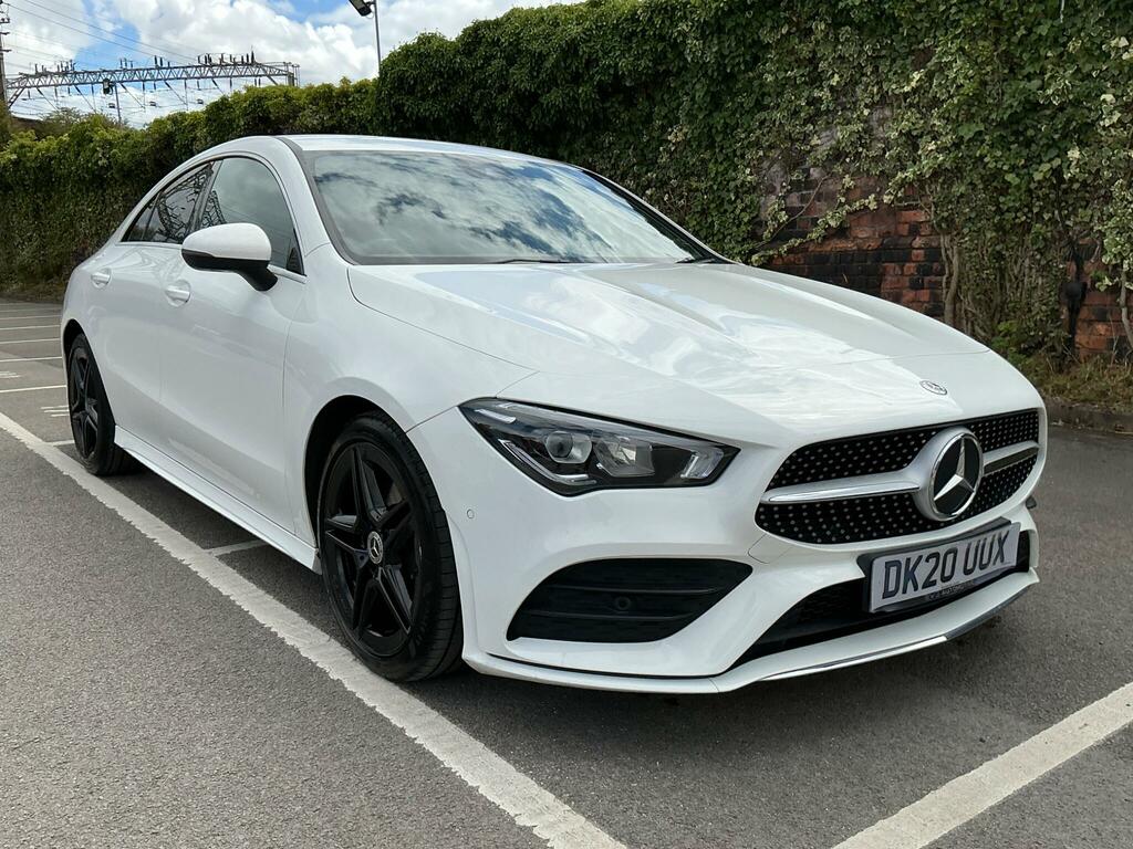 Mercedes-Benz CLA Class 1.3 Cla180 Amg Line Coupe 7G-dct Euro 6 Ss White