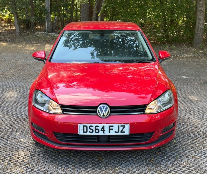 Volkswagen Golf Match Tdi Bluemotion Technology Red #6