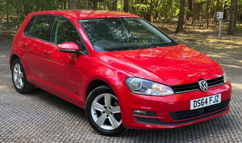 Volkswagen Golf Match Tdi Bluemotion Technology Red