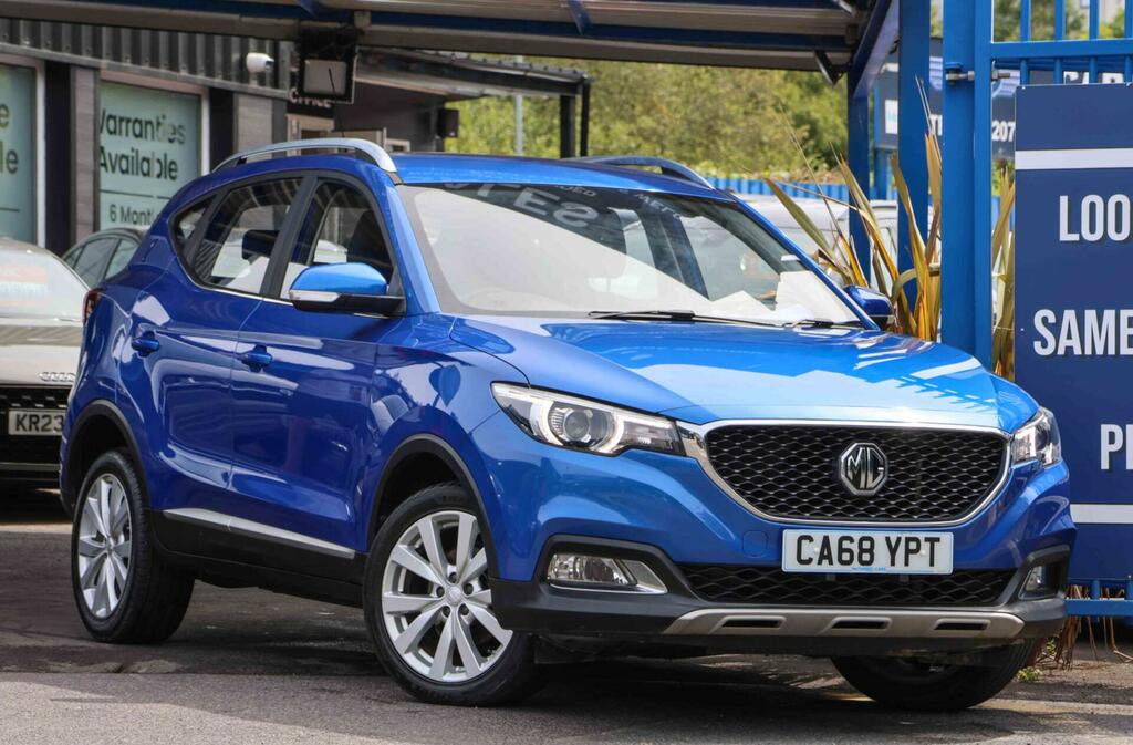 MG ZS Excite Blue