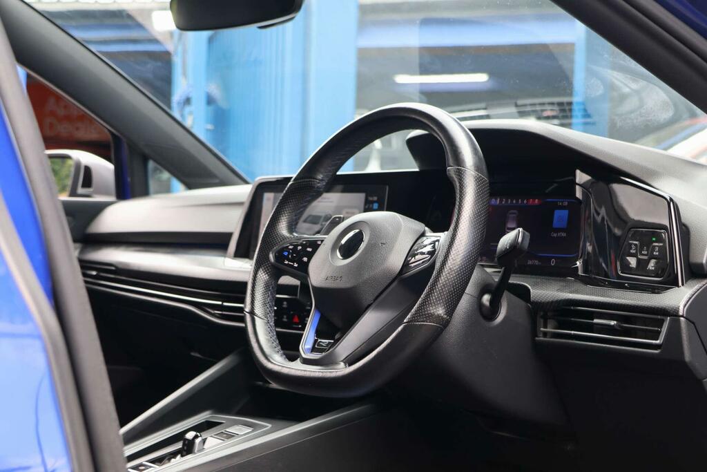 Volkswagen Golf R Blue #3