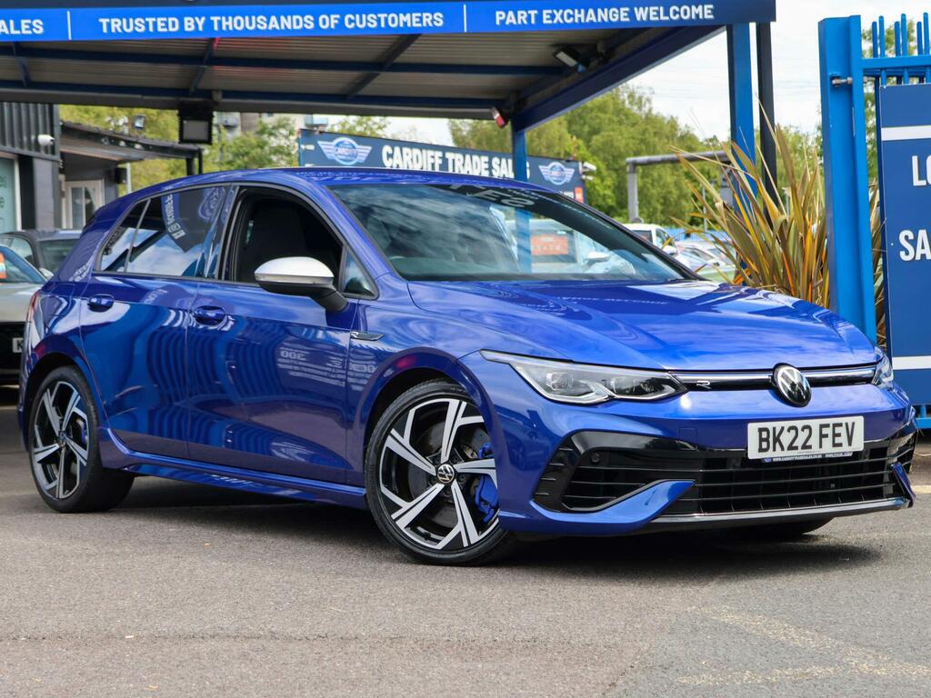 Volkswagen Golf R Blue