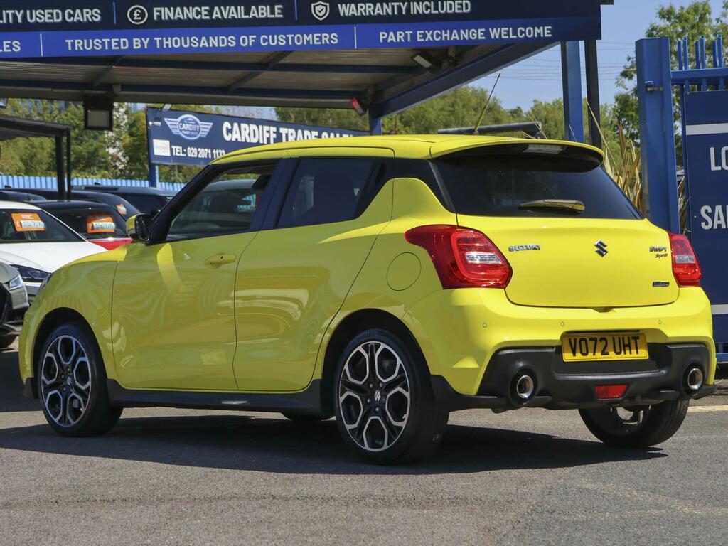 Suzuki Swift Sport Yellow #4