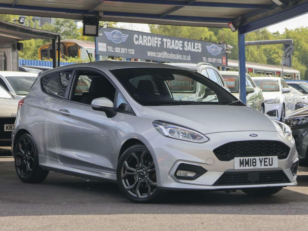 Ford Fiesta 1.0T Ecoboost St-line Euro 6 Ss Silver
