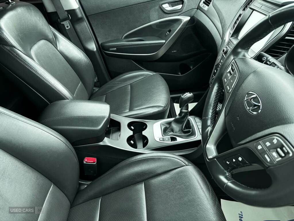 Hyundai Santa Fe Santa Fe Premium Se Blue Drive Crdi Blue #8