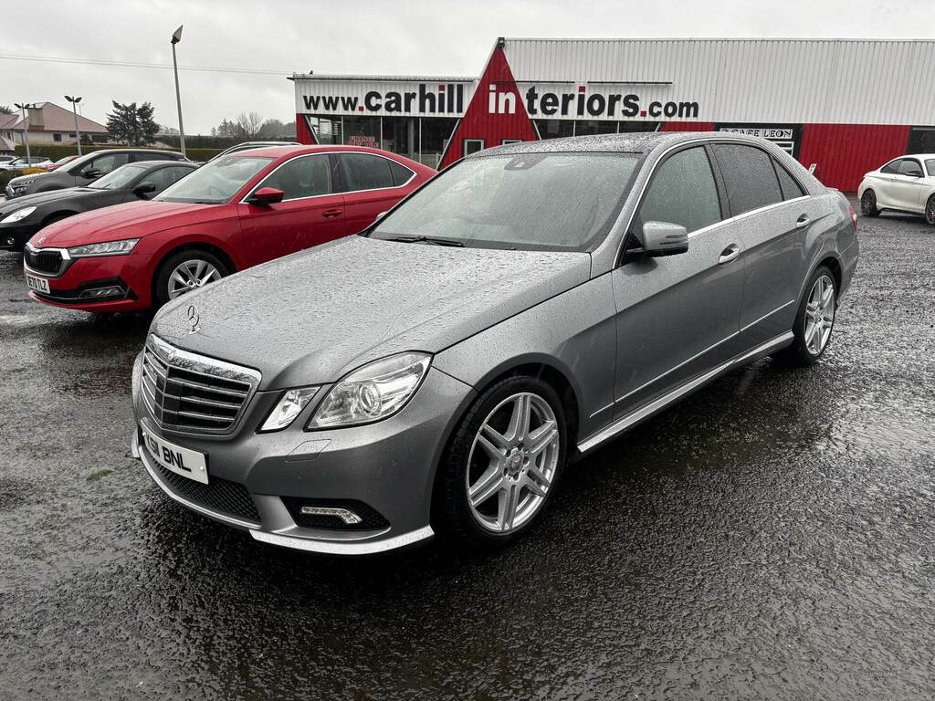Mercedes-Benz E Class E350 Cdi Blueeff 265 Sport Ed 125 Tip Silver