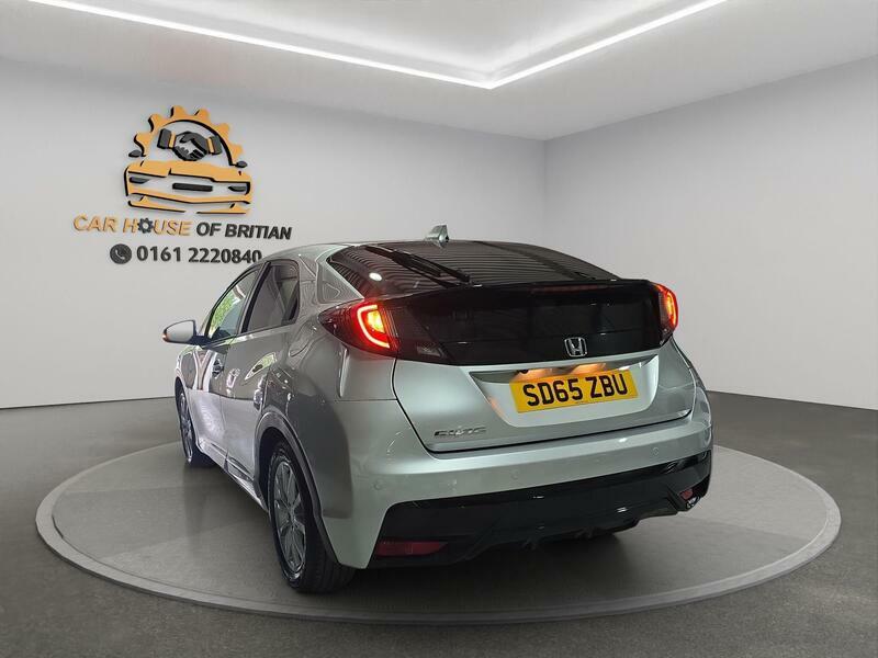 Honda Civic Civic 1.4 I-vtec Se Plus Navi Euro 6 Ss 5Dr15 Silver #7
