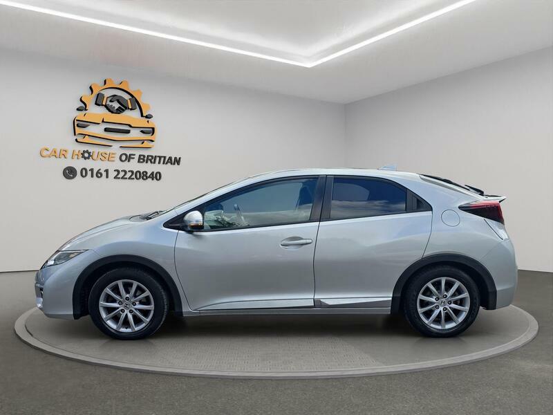 Honda Civic Civic 1.4 I-vtec Se Plus Navi Euro 6 Ss 5Dr15 Silver #8