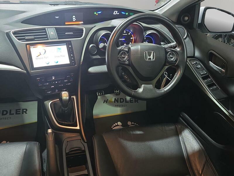 Honda Civic Civic 1.4 I-vtec Se Plus Navi Euro 6 Ss 5Dr15 Silver #16
