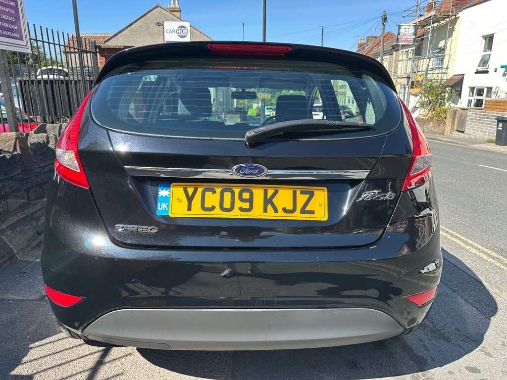 Ford Fiesta 1.25 Zetec Hatchback 133 Gkm, Black #4