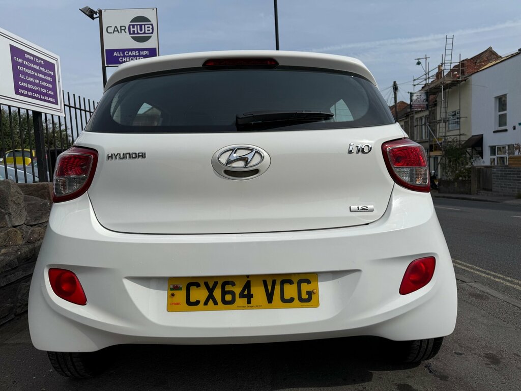 Hyundai I10 1.2 Se Hatchback Euro 5 87 Ps White #3