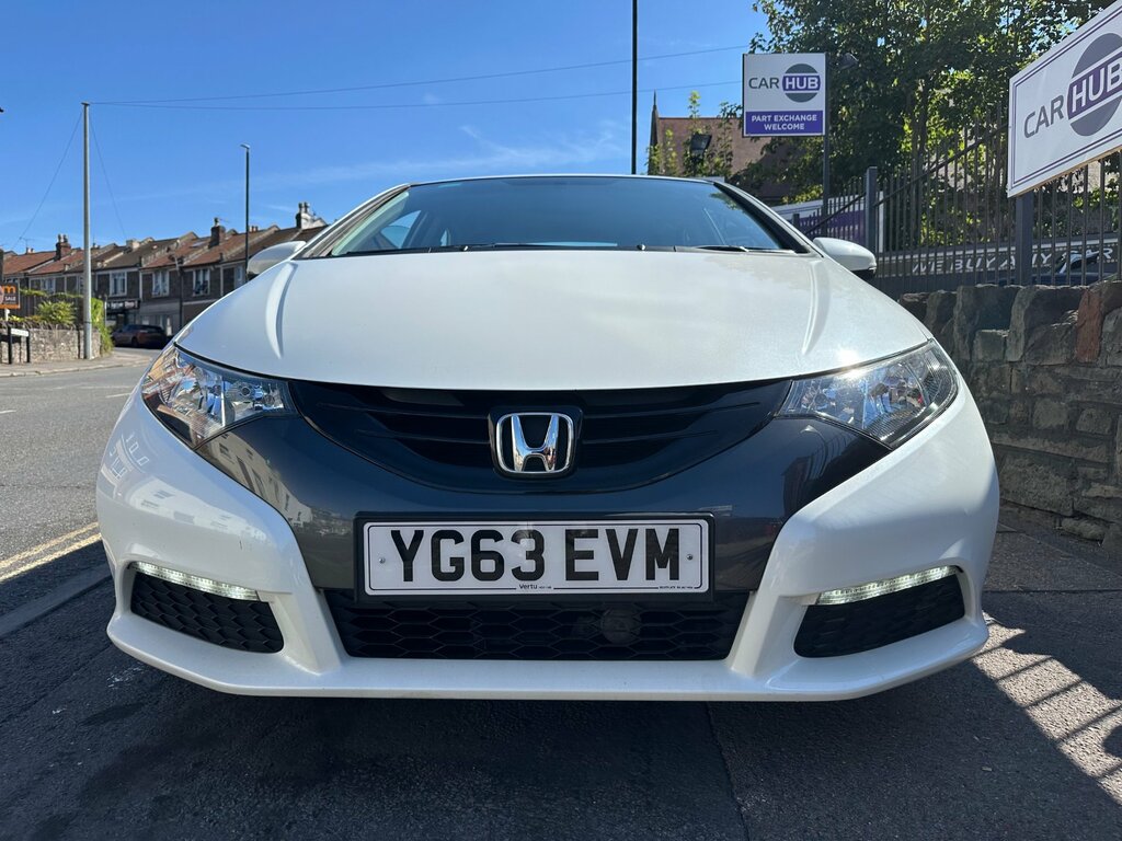 Honda Civic 1.4 I-vtec Se Hatchback Euro 5 White #3