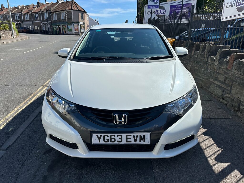 Honda Civic 1.4 I-vtec Se Hatchback Euro 5 White #2