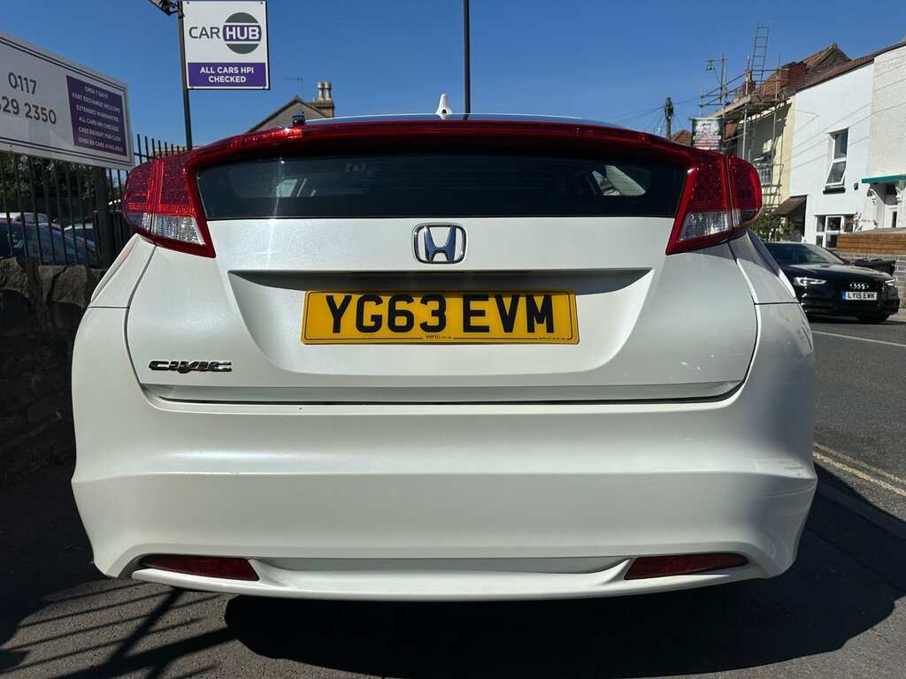 Honda Civic 1.4 I-vtec Se Hatchback Euro 5 White #4