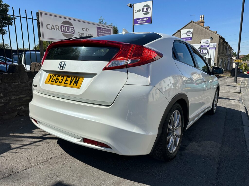 Honda Civic 1.4 I-vtec Se Hatchback Euro 5 White #5