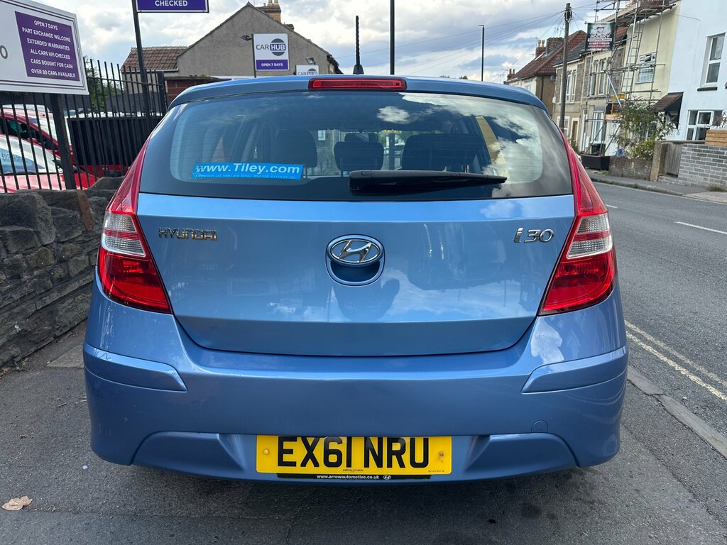 Hyundai I30 1.4 Comfort Hatchback Euro 5 10 EX61NRU Blue #4