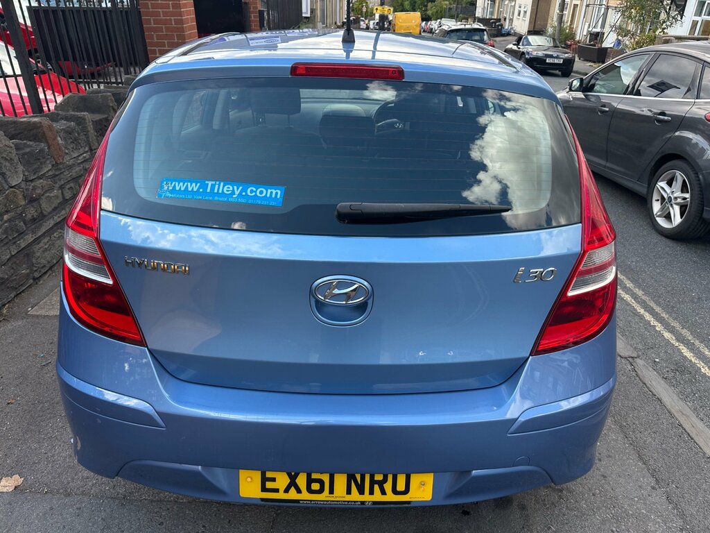 Hyundai I30 1.4 Comfort Hatchback Euro 5 10 EX61NRU Blue #5