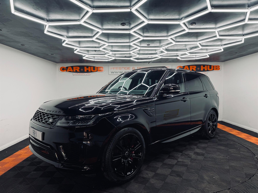 Land Rover Range Rover Sport Sdv6 Hse Dynamic White #4