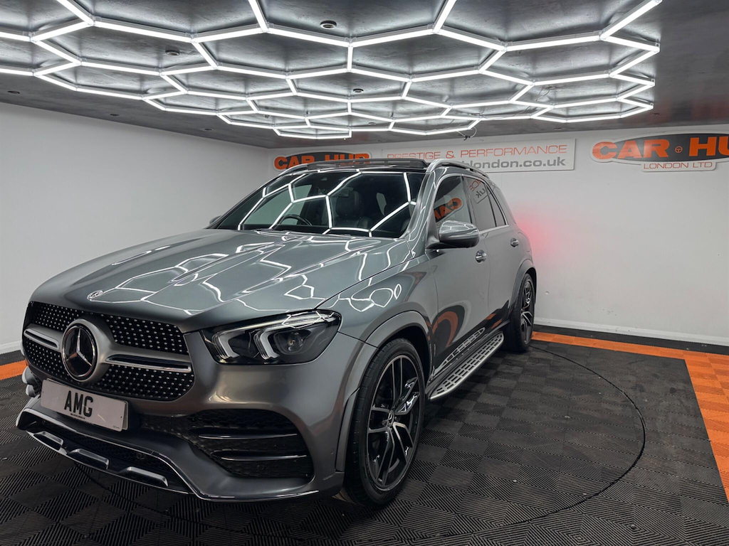 Mercedes-Benz GLE Class Gle 350 Amg Line Premium De 4Matic Grey #12
