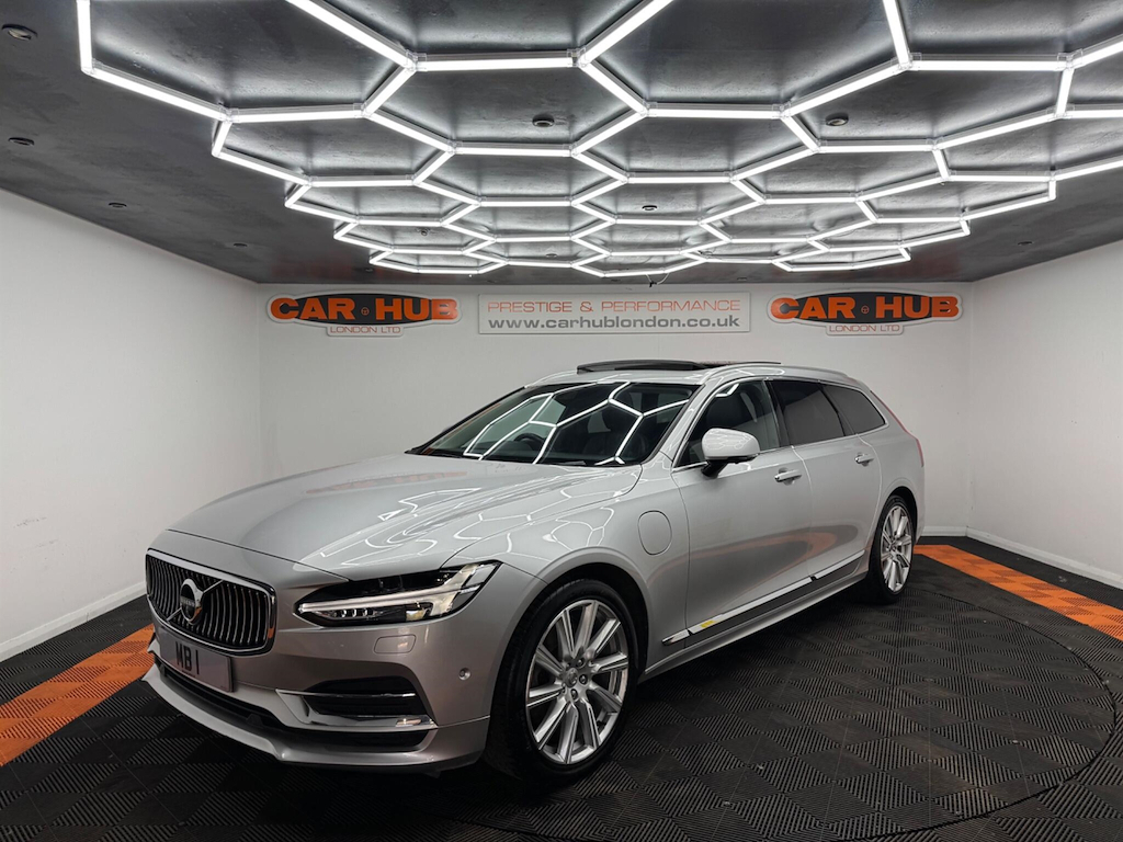 Volvo V90 2.0H T8 Twin Engine 10.4Kwh Inscription Pro A Silver #4