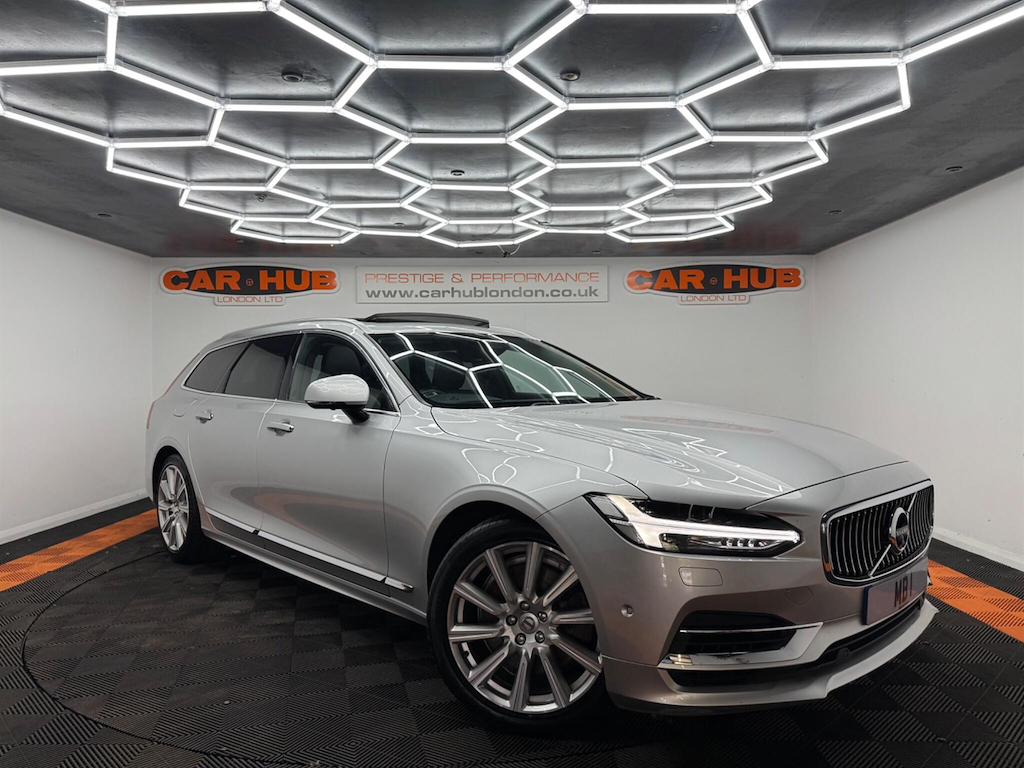 Volvo V90 2.0H T8 Twin Engine 10.4Kwh Inscription Pro A Silver