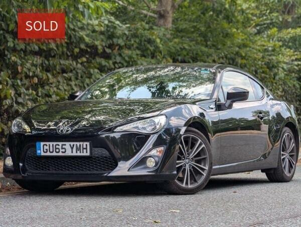 Toyota GT86 2.0 Boxer D-4s Euro 6 Black