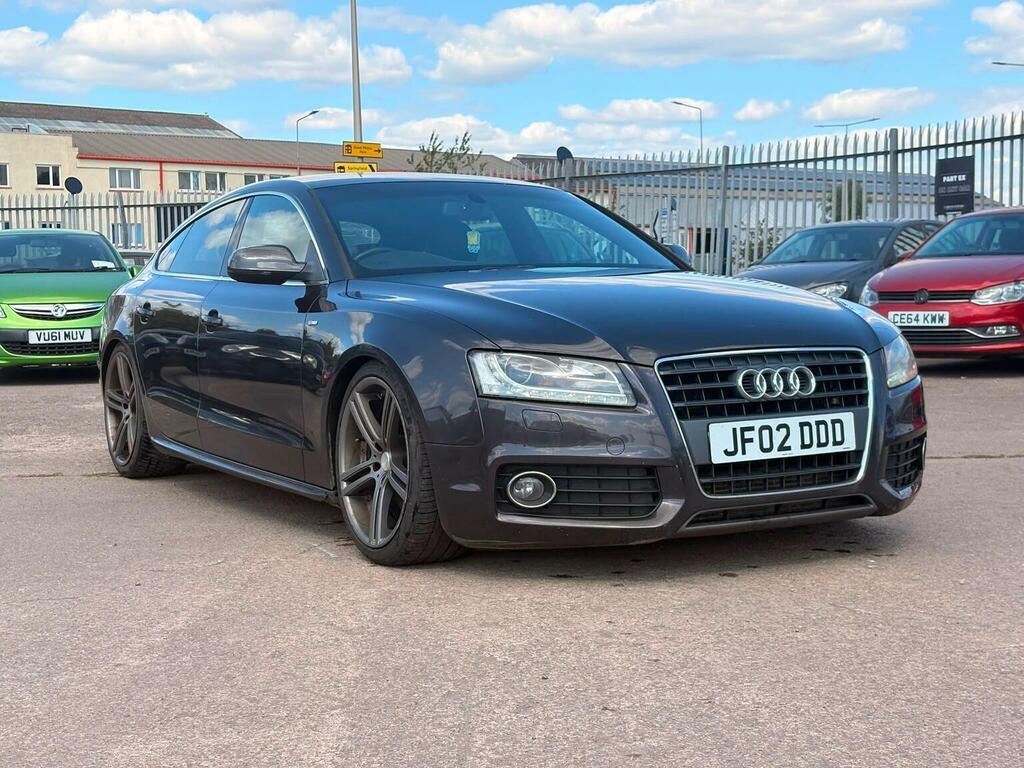 Audi A5 2.7 Tdi V6 S Line Sportback Multitronic Euro 5 Grey