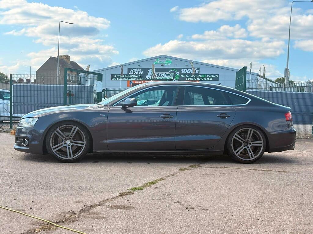 Audi A5 2.7 Tdi V6 S Line Sportback Multitronic Euro 5 Grey #4