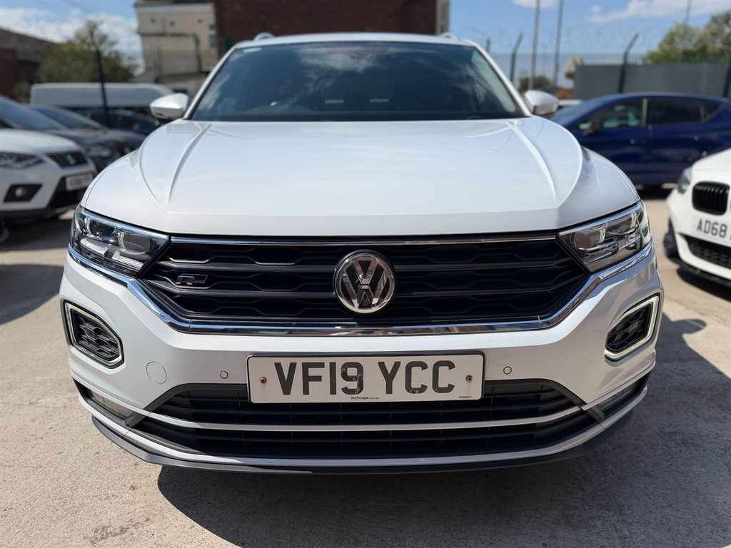 Volkswagen T-Roc 1.5 Tsi Evo R-line Dsg Euro 6 Ss Silver #3