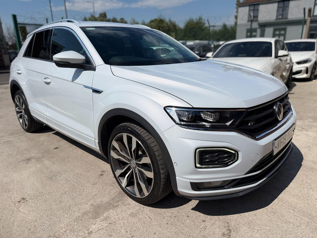 Volkswagen T-Roc 1.5 Tsi Evo R-line Dsg Euro 6 Ss Silver #2
