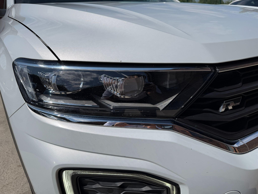 Volkswagen T-Roc 1.5 Tsi Evo R-line Dsg Euro 6 Ss Silver #4