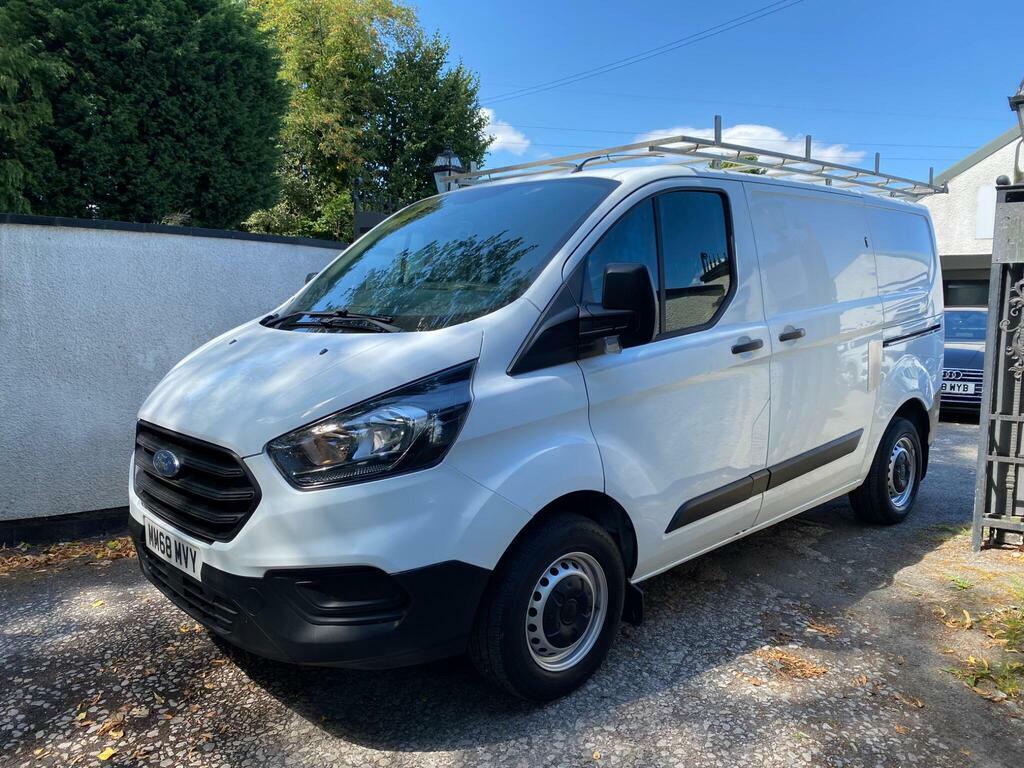 Ford Transit Custom 350 Tdci 130 L4 H3 Jumbo Ecoblue Xlwb High Roof Rw White #8