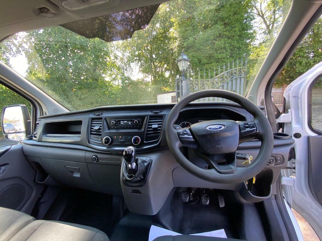 Ford Transit Custom 350 Tdci 130 L4 H3 Jumbo Ecoblue Xlwb High Roof Rw White #11