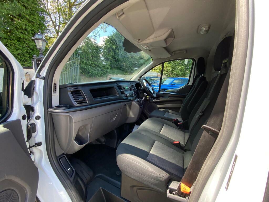 Ford Transit Custom 350 Tdci 130 L4 H3 Jumbo Ecoblue Xlwb High Roof Rw White #15